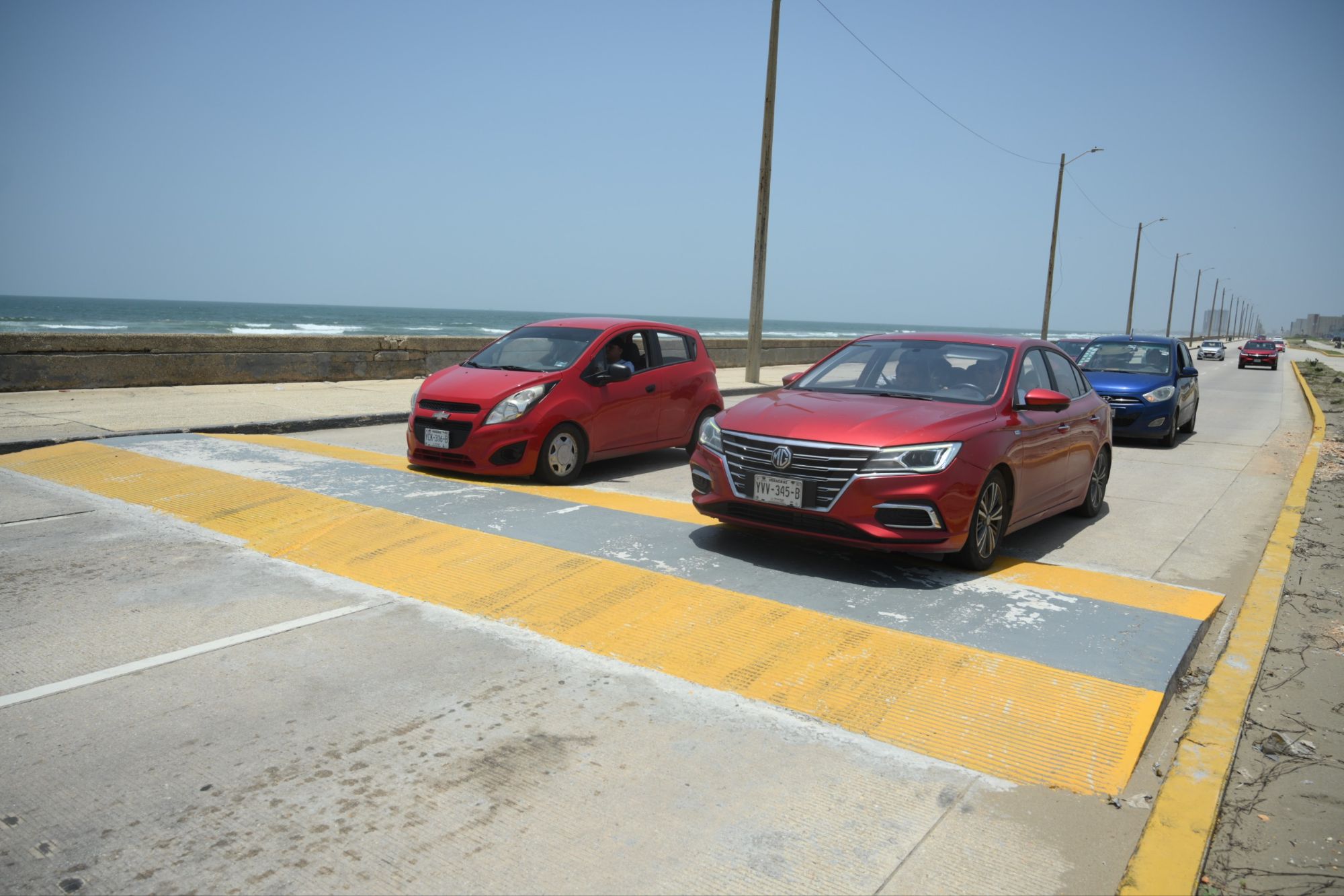 Ayuntamiento anuncia colocación de bolardos para reforzar la seguridad vial en Coatzacoalcos