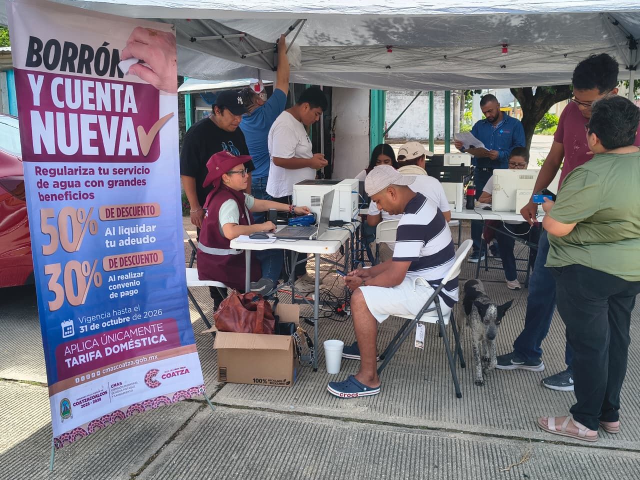 Recupera CMAS más de 500 mil pesos de cartera vencida con estrategia ‘En tu Colonia’ y ‘Borrón y Cuenta Nueva’